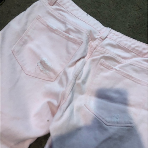 Pink Ripped design Pants - Picture 5 of 6